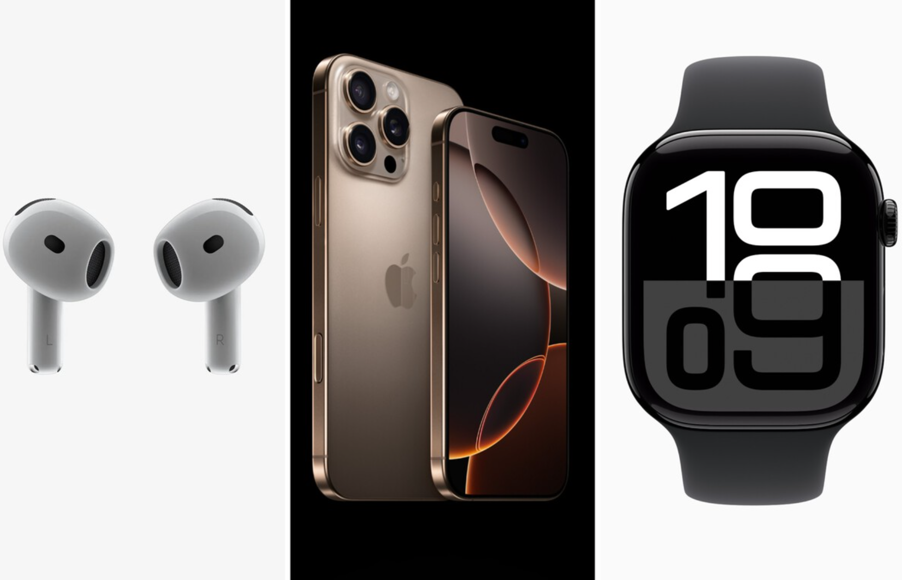 Nuevos iPhone 16 y nuevos Apple Watch